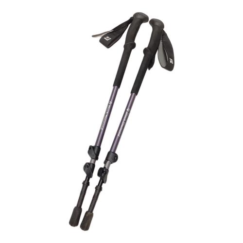 BLACK DIAMOND (ブラックダイヤモンド) トレッキングポール MAX140cm グレー ２本セット トレイルポール
