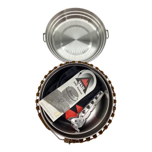 MSR (エムエスアール) クッカー 小鍋(1.5L) ・大鍋(2.0L) ・ヒートエクスチェンジャー・ハンドル SEAGULL XPD クックセット 未使用品