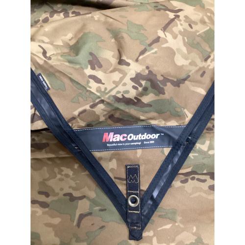 Mac Outdoor (マックアウトドア) ヘキサタープ MAC ONE ヘキサタープL カモ 520x550cm 3～5人用