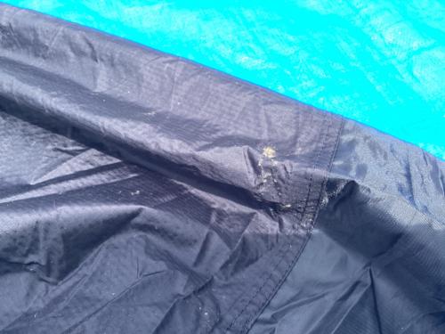 MOBI GARDEN (モビガーデン) ドームテント ブラック コマンダー160 約310×310×160㎝ 2～4人用