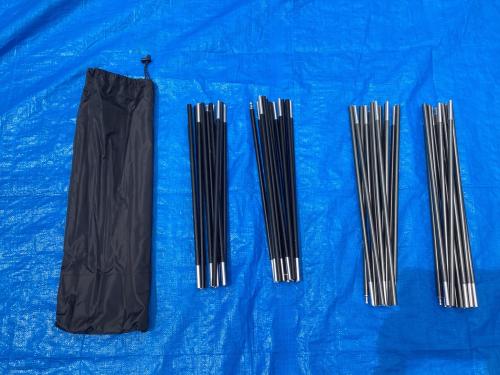 MOBI GARDEN (モビガーデン) ドームテント ブラック コマンダー160 約310×310×160㎝ 2～4人用