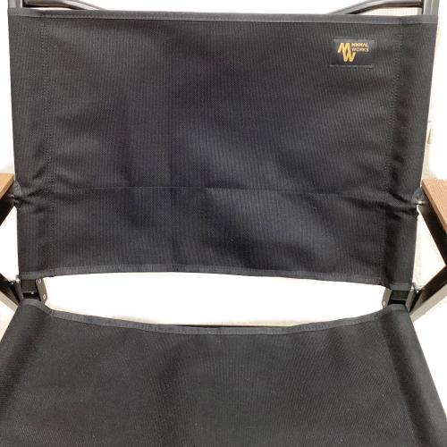 MINIMAL WORKS (ミニマルワークス) アウトドアチェア ブラック LIFE CHAIR B