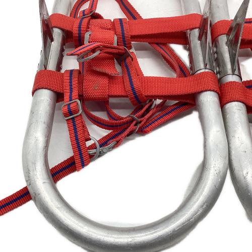 EXP OF JAPAN (エキスパートオブジャパン) スノーシュー 全長約40.5cm シルバー×レッド