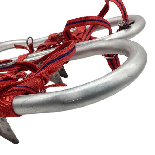 EXP OF JAPAN (エキスパートオブジャパン) スノーシュー 全長約40.5cm シルバー×レッド