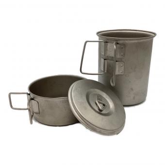Snow peak (スノーピーク) クッカー SCS-004T ソロセット極チタン