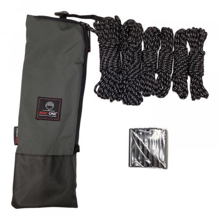 Mac Outdoor (マックアウトドア) レクタタープ チャコール MAC