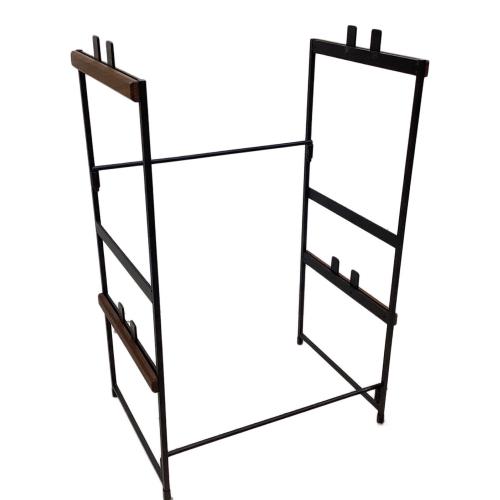 H&O (エイチアンドオー) システムラック ブラック シェルコンラック ウォルナット