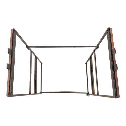 H&O (エイチアンドオー) システムラック ブラック シェルコンラック ウォルナット