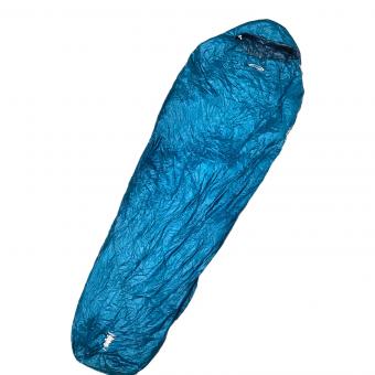 mont-bell (モンベル) マミー型シュラフ(ダウン) ストリージバッグ メッシュ(Mサイズ)付 左ジッパー ブルー 1121408 シームレス ダウンハガー800 #3 ロング 【春～秋用】 ～198cm