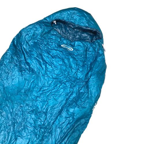 mont-bell (モンベル) マミー型シュラフ(ダウン) ストリージバッグ メッシュ(Mサイズ)付 左ジッパー ブルー 1121408 シームレス ダウンハガー800 #3 ロング 【春～秋用】 ～198cm