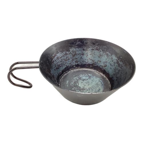 TAKIBISM (タキビズム) シェラカップ 350ml ブラック 鉄腕シリーズ HANZAN