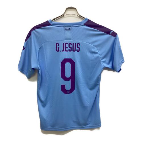 PUMA (プーマ) サッカーユニフォーム メンズ SIZE XL スカイブルー 19/20 ホームユニフォーム 【9】ガブリエウ・フェルナンド・ジ・ジェズス マンチェスター・シティ 半袖 755586-01