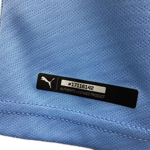 PUMA (プーマ) サッカーユニフォーム メンズ SIZE XL スカイブルー 19/20 ホームユニフォーム 【9】ガブリエウ・フェルナンド・ジ・ジェズス マンチェスター・シティ 半袖 755586-01