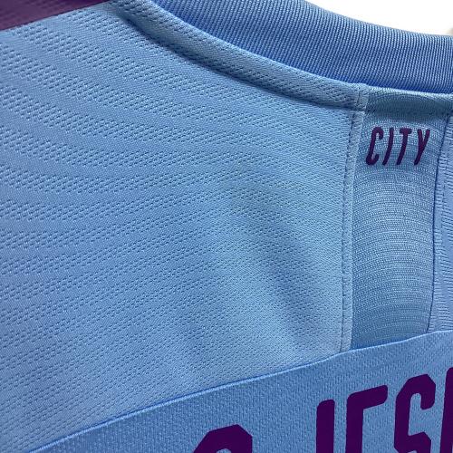 PUMA (プーマ) サッカーユニフォーム メンズ SIZE XL スカイブルー 19/20 ホームユニフォーム 【9】ガブリエウ・フェルナンド・ジ・ジェズス マンチェスター・シティ 半袖 755586-01