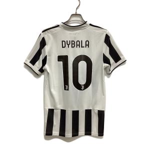 ユベントス サッカーユニフォーム メンズ SIZE O(XL相当) ホワイト×ブラック 21/22 ホームユニフォーム  オーセンティック 【10】パウロ・ディバラ 半袖 GS1442