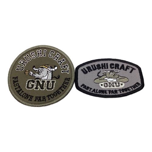 URUSHI CRAFT ワッペン 2枚セット