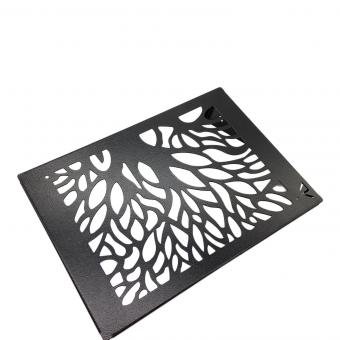 BLACK DESING ファニチャーアクセサリー ブラック ツリー柄 1枚 ハレテーブルなど向け アイアンプレート