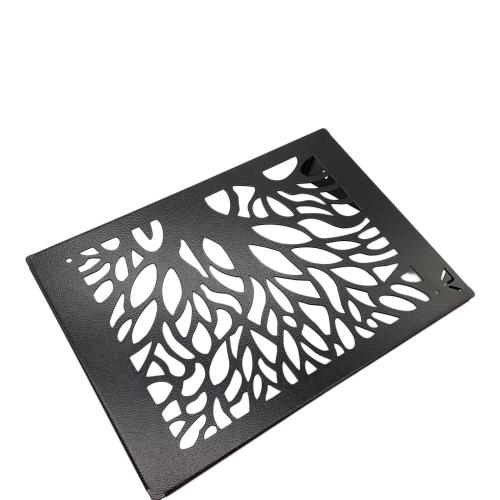 BLACK DESING ファニチャーアクセサリー ブラック ツリー柄 1枚 ハレテーブルなど向け アイアンプレート