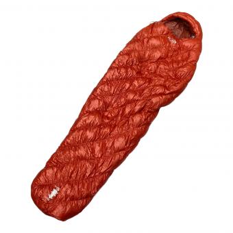 mont-bell (モンベル) マミー型シュラフ(ダウン) Rジップ オレンジ ストレージバッグ付き 1121360 ダウンハガー800＃3 【冬用】 -183cmまで