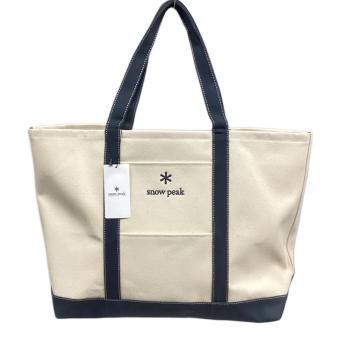 Snow peak (スノーピーク) 収納ケース キャンバス野遊びトートバッグL canvas noasobi totebag L 未使用品