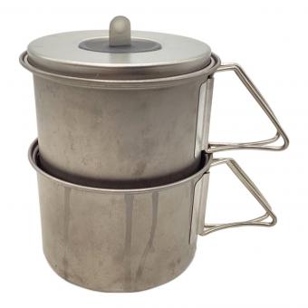 Snow peak (スノーピーク) クッカー チタン製 ソロセット 極