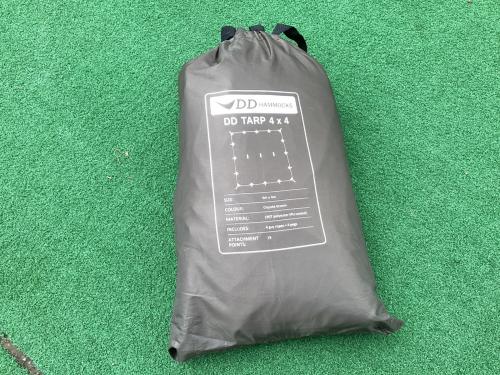 DD HAMMOCKS (ディーディーハンモック) レクタタープ オリーブ DDタープ4×4 約400×400cm 2～3人用