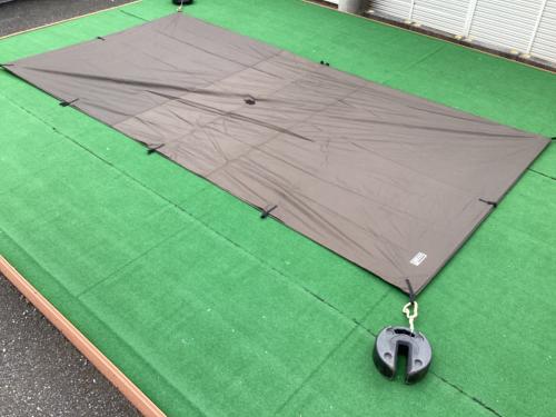 DD HAMMOCKS (ディーディーハンモック) レクタタープ オリーブ DDタープ4×4 約400×400cm 2～3人用