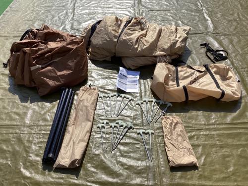 DOD (ディーオーディー) モノポールテント T6-662-TN タンカラー ヤドカリテント