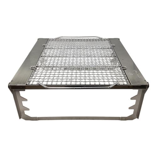 Snow peak (スノーピーク) 焚火台用品 グリルブリッジ・焼網セットLサイズ 未使用品