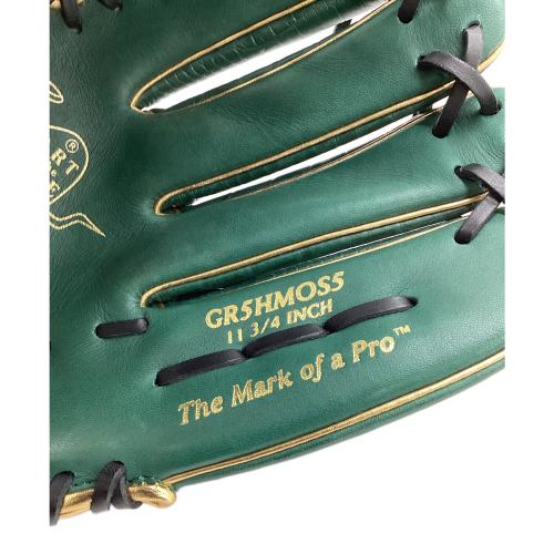 RAWLINGS (ローリングス) 軟式グローブ 11 3/4インチ グリーン HEART OF THE HIDE オールラウンド用 GR5HMOS5