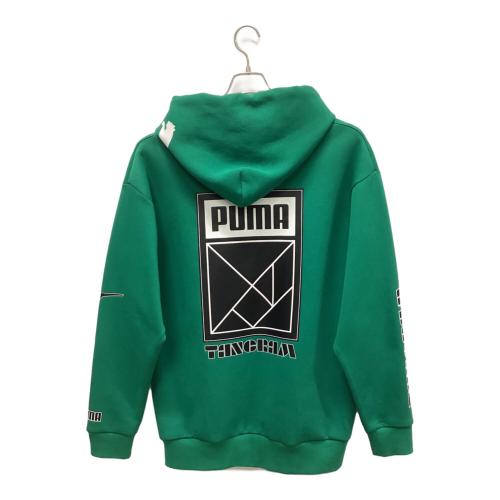 PUMA (プーマ) パーカー ゴルフウェア(トップス) 635447 メンズ SIZE XL グリーン