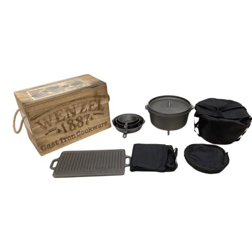 wenzel ダッチオーブン キャストアイロンクックウェアセット