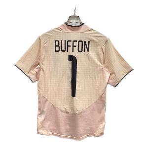 ユベントス サッカーユニフォーム メンズ SIZE M ピンク 2003-4年 アウェイユニフォーム【1】ジャンルイジ・ブッフォン NIKE 半袖 F3 AOG