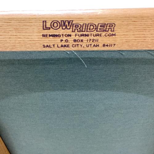 Remington Furniture アウトドアチェア オリーブ ウッドフレーム USA製 ランジャーチェア ローチェア