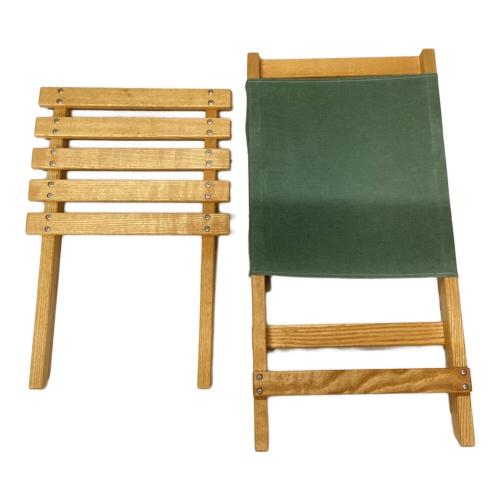 Remington Furniture アウトドアチェア オリーブ ウッドフレーム USA製 ランジャーチェア ローチェア