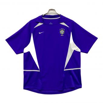 ブラジル代表 サッカーユニフォーム メンズ SIZE XL ブルー 2002-03 アウェイユニフォーム 背番号無し NIKE 182266