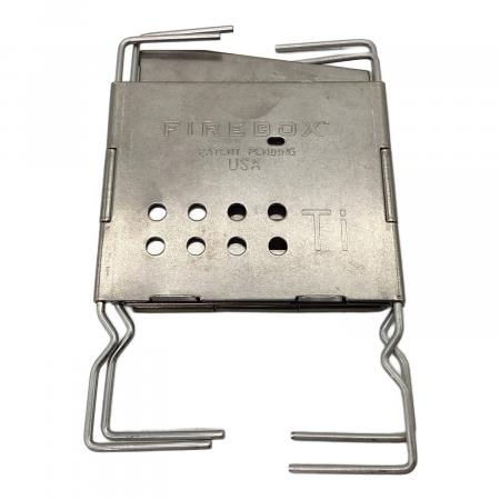 FIRE BOX (ファイヤーボックス) 焚火台 Ti刻印有 取扱説明書無し Nano