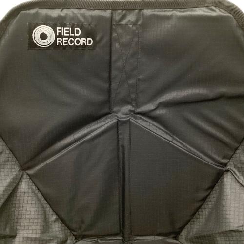 FIELD RECORDE アウトドアチェア ブラック チェアカーボンフィールド ULチェア 登山など向け FR-chair carbon field グランドチェア カーボン