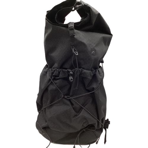 CAYL (ケイル) バックパック ブラック ガヤ ロールトップ ビーグリッドソリッド Gaya Roll Top  B Grid Solid 背面長 約41～45cm