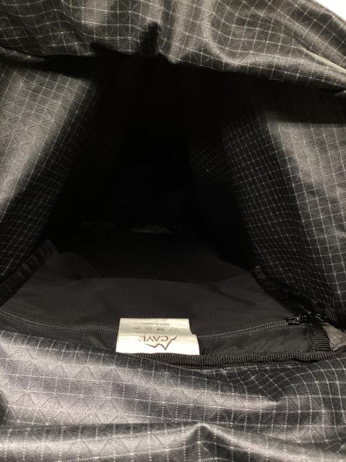 CAYL (ケイル) バックパック ブラック ガヤ ロールトップ ビーグリッドソリッド Gaya Roll Top  B Grid Solid 背面長 約41～45cm