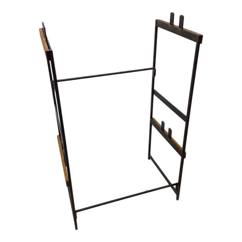 H&O (エイチアンドオー) システムラック ブラック×ブラウン オーク 25サイズ用 シェルコンラック