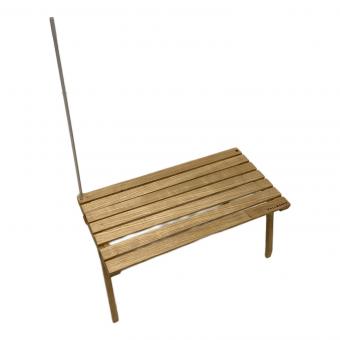 FALLWORKS アウトドアテーブル ブラウン アッセンブルミニテーブル ライトブラウン×シルバー ナラ×シルバー assemble mini table NS