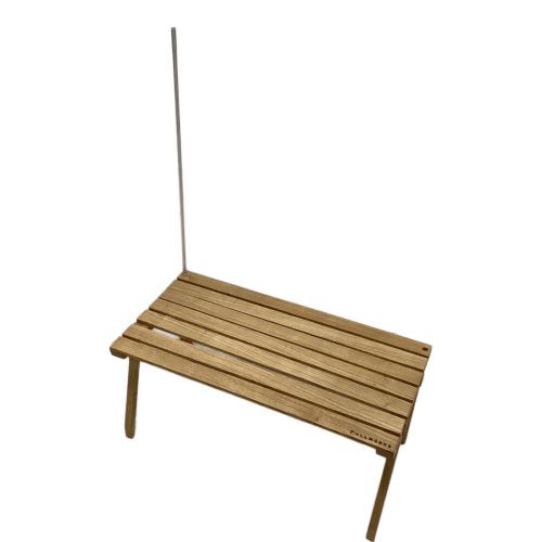 FALLWORKS アウトドアテーブル ブラウン アッセンブルミニテーブル ライトブラウン×シルバー ナラ×シルバー assemble mini table NS