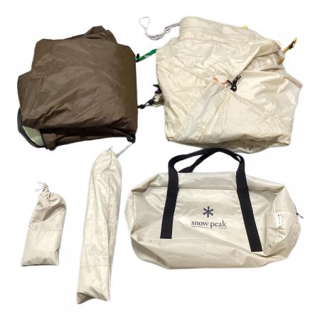 Snow peak (スノーピーク) ドームテント US限定アイボリーモデル SDE