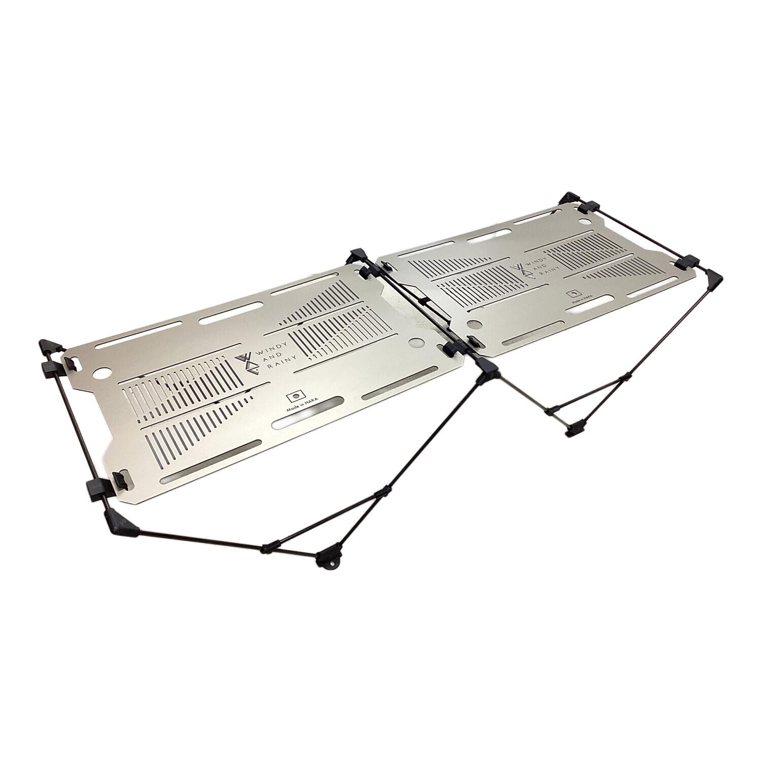 WINDY AND RAINY アウトドアテーブル bouble table WINDY AND RAINY (ウィンディー アンド レイニー) アウトドアテーブル