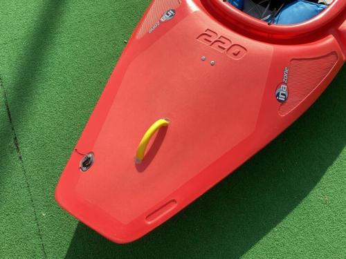 PYRANHA カヤック 220cm ina zone220 リバーカヤック レッド ホワイトウォーターなど向け