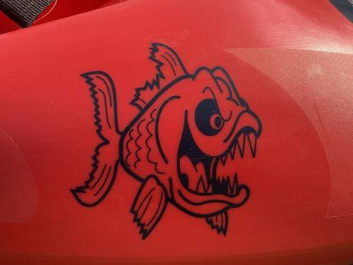 PYRANHA カヤック 220cm ina zone220 リバーカヤック レッド ホワイトウォーターなど向け