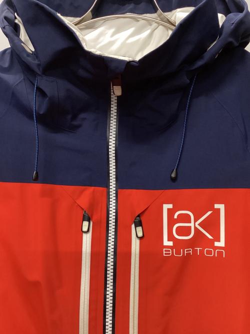 BURTON (バートン) M AK GORE SWASH JK スノーボードウェア(ジャケット) メンズ SIZE M ネイビー×レッド×ブルー