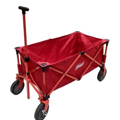 Coleman (コールマン) キャリーワゴン レッド アウトドアワゴン 2000021989