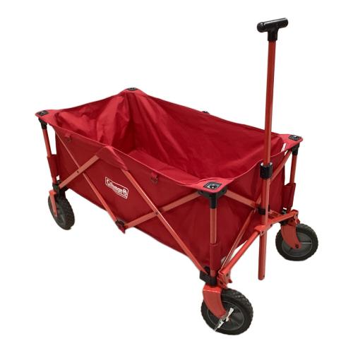 Coleman (コールマン) キャリーワゴン レッド アウトドアワゴン 2000021989